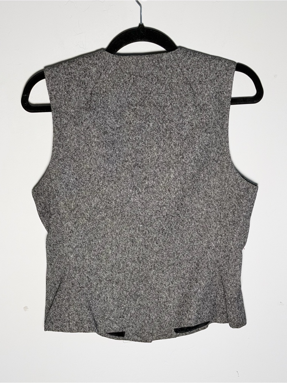 Banana Republic Lined Sleeveless Wool-Blend Button Front Vest - Picture 5 of 8